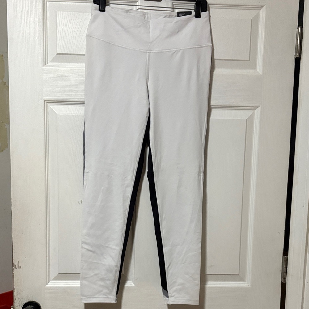 Victoria's Secret Knockout Tights in White and Black